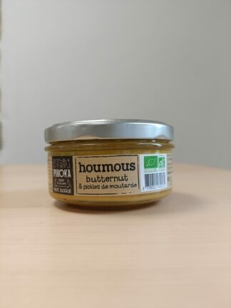 Houmous  Butternut, pickles de moutarde