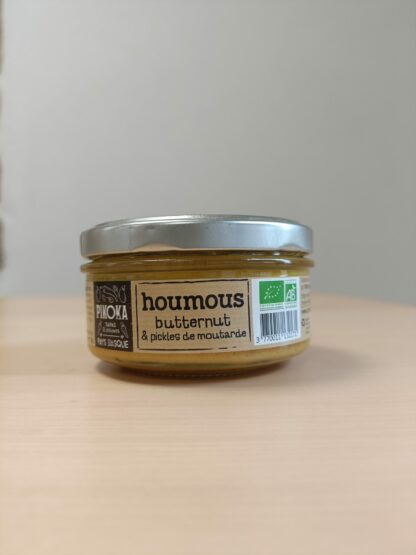 Houmous  Butternut, pickles de moutarde