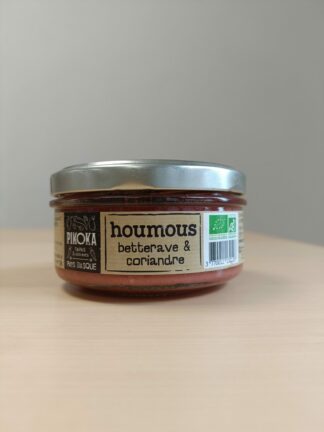 Houmous à la betterave & coriandre
