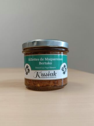 Rillettes de maquereaux Bertako
