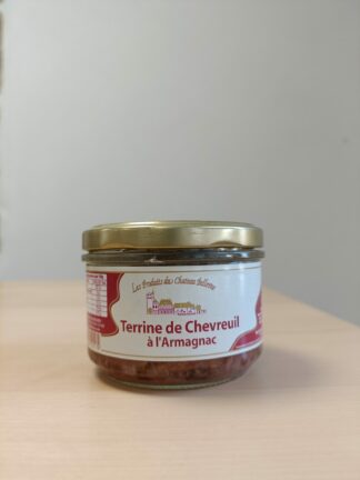 Terrine de chevreuil à l'Armagnac