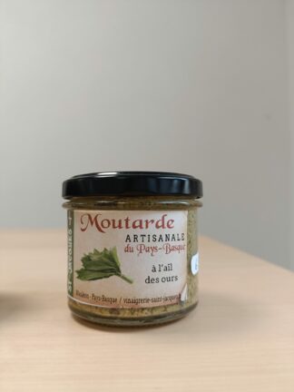 Moutarde artisanale à l'ail des ours