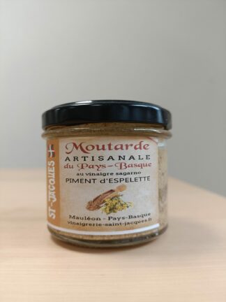Moutarde artisanale du Pays Basque