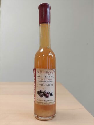 Vinaigre artisanal à la cerise noire